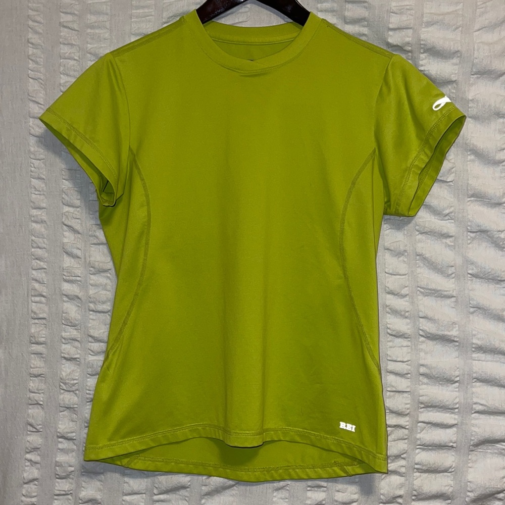 REI Yellow-Green OBX Athletic Top